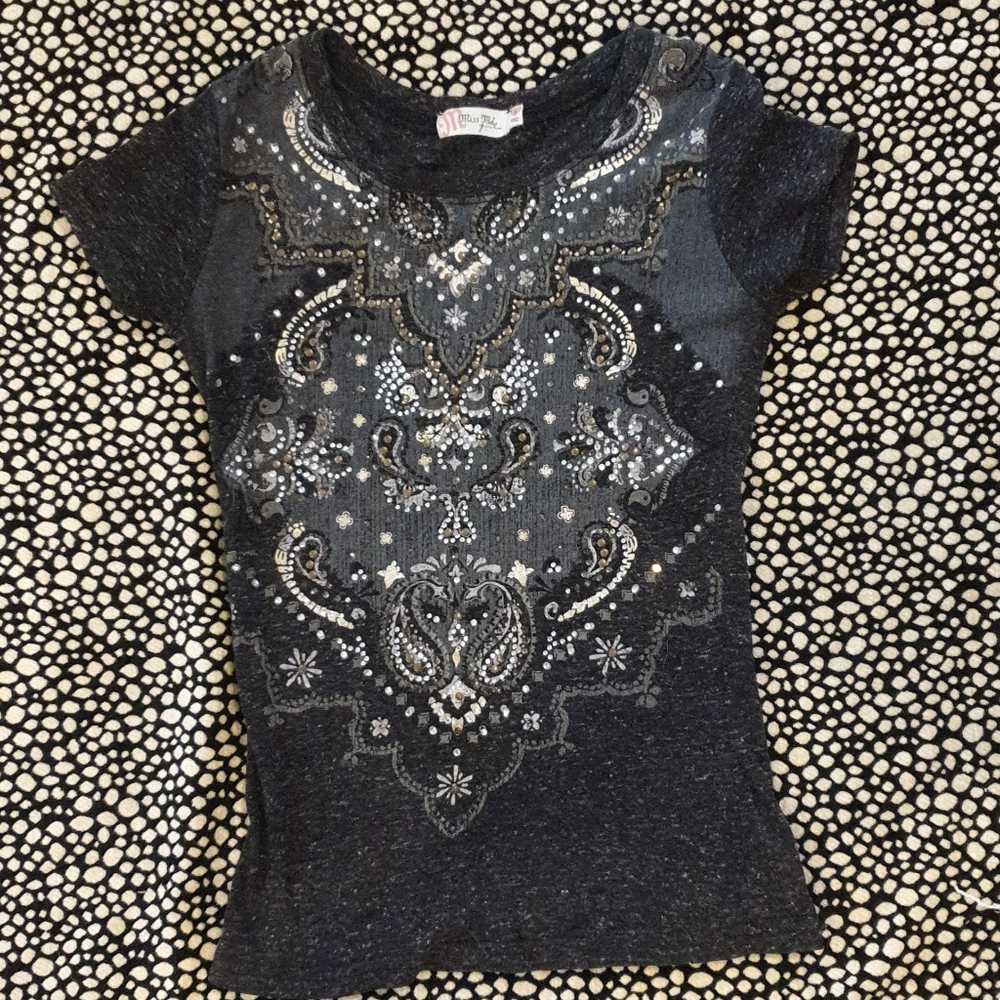 Miss me girls bling t shirt